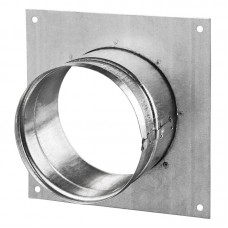 Фланец металлический с квадратной пластиной Вентс ФМК 120 Ц