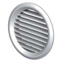Приточно-вытяжная вентиляционная решетка круглая Вентс МВ 125 бВ АСА