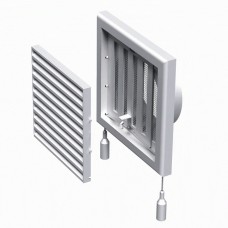 Приточно-вытяжная вентиляционная решетка Вентс МВ 100 ВРс