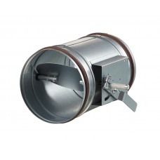 Воздушная заслонка вентиляционная круглая металл Вентс КР 315