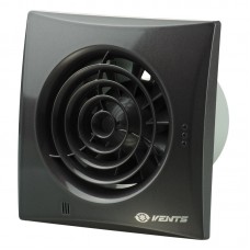 Вентилятор осевой бытовой Вентс Квайт 125 черный