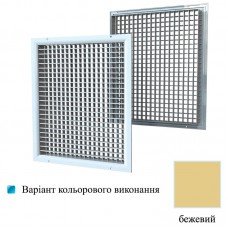 Решетка вентиляционная металлическая Вентс ДР 200*200 (RAL 1015)